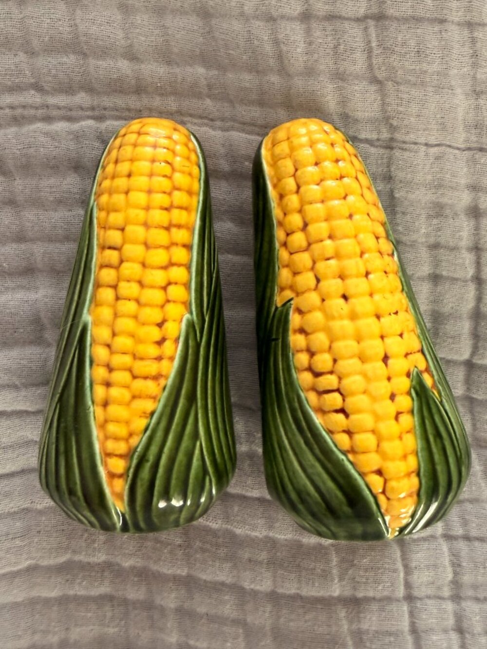 Vintage Corn on the Cob Salt & Pepper Shakers